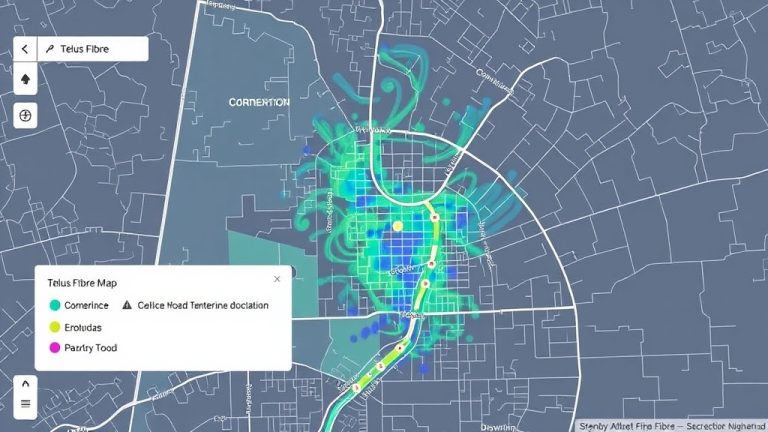 Explore the Telus Fibre Map in Edmonton and Discover Your Ideal High-Speed Internet Location