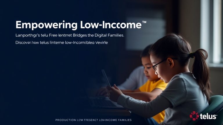 Empowering Low-Income Families: Discover How Telus Free Internet Bridges the Digital Divide
