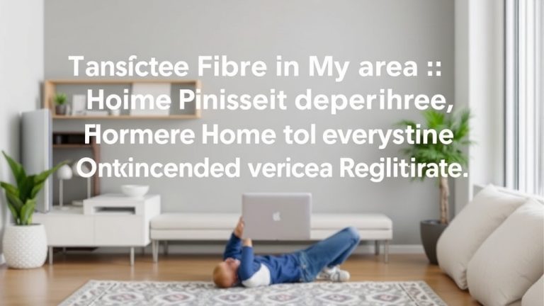 Transform Your Home Internet Experience: How Telus Fibre in My Area Delivers Unmatched Speed and Reliability