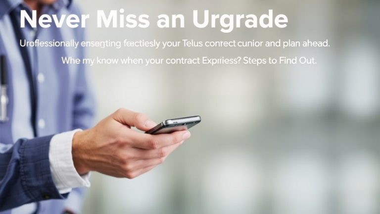 Never Miss an Upgrade: Discover Exactly When Your Telus Contract Ends and Plan Ahead