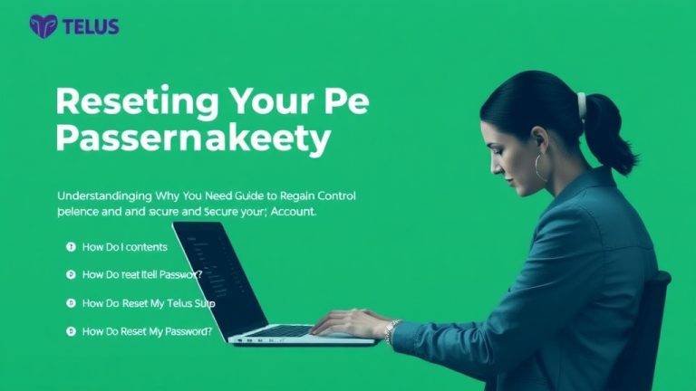 Resetting Your Telus Password Made Easy: Step-by-Step Guide to Regain Control and Secure Your Account