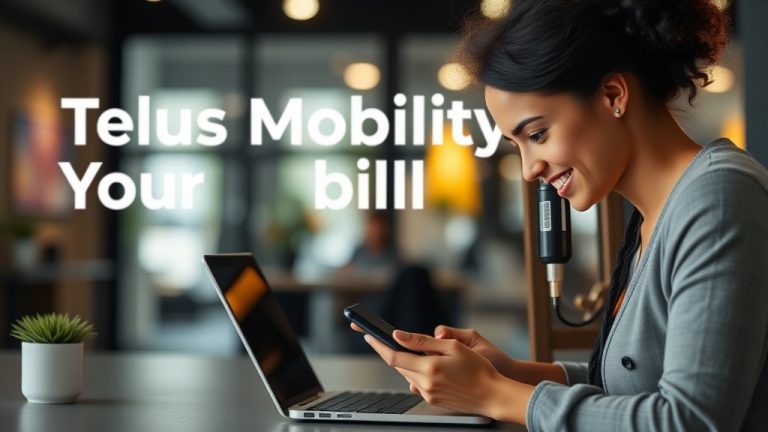 Effortlessly Access Your Telus Mobility Bill Online: A Step-by-Step Guide to Stay Informed and Manage Expenses