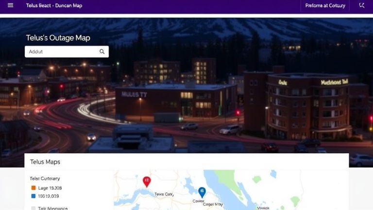 Stay Connected During Today’s Telus Outage Near Duncan BC: Live Map Insights and Solutions