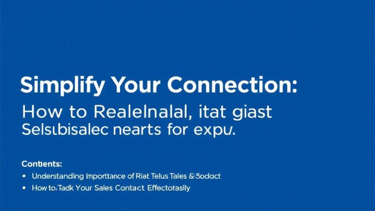 Simplify Your Connection: How to Reach the Right Telus Sales Contact for Expert Support
