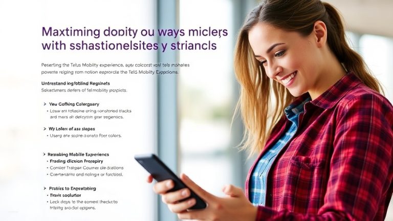 Maximize Your Saskatchewan Mobile Experience with Telus Mobility: Uncover Exclusive Benefits and Solutions