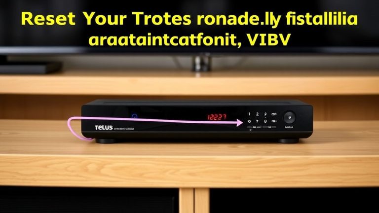 Effortless Steps to Reset Your Telus Cable Box and Restore Uninterrupted Viewing