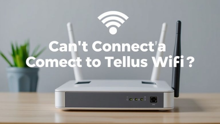 Cant Connect to Telus WiFi? Proven Strategies to Restore Your Internet Instantly