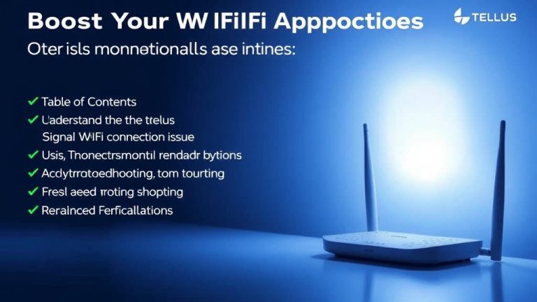Boost Your Telus WiFi Connection Today: Effective Solutions for No WiFi Signal Emergencies