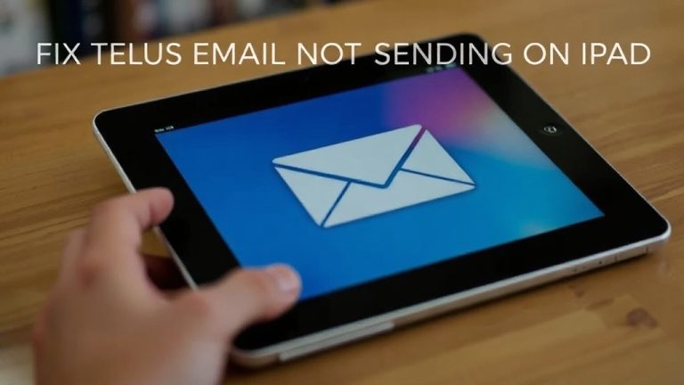 Fix Telus Email Not Sending on iPad: Proven Strategies to Restore Seamless Communication