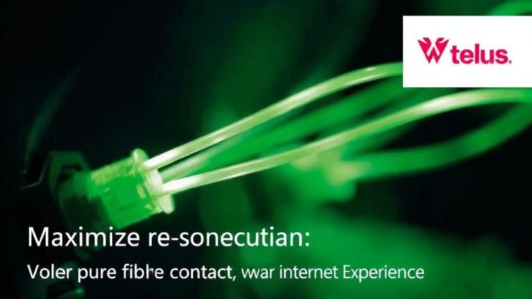 Maximize Your Connection: How a Telus Pure Fibre Contact Can Transform Your Internet Experience