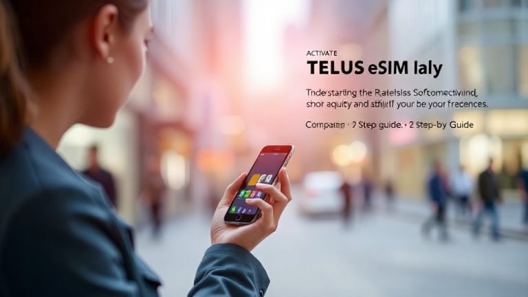 Activate TELUS eSIM Today: Unlock Seamless Connectivity and Maximize Your Mobile Freedom