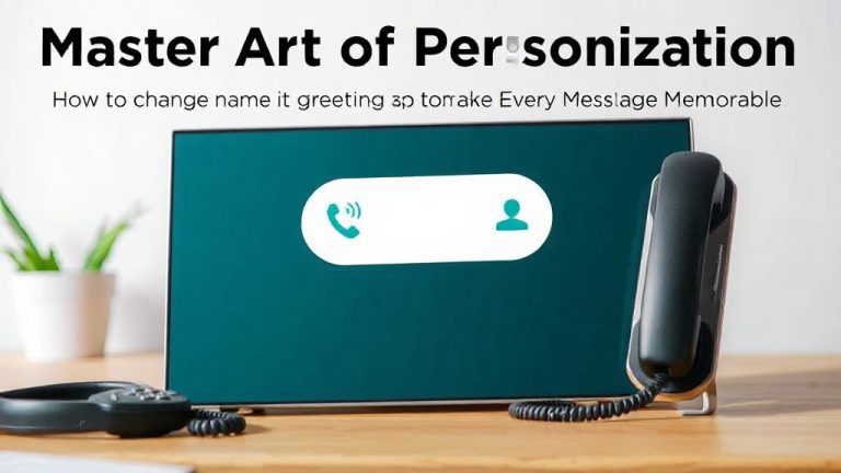 Master the Art of Personalization: How to Change Name Greeting on Telus Voicemail and Make Every Message Memorable