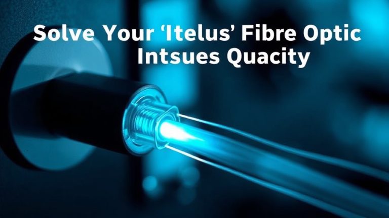 Solve Your Telus Fibre Optic Issues Quickly: Proven Strategies to Restore Blazing Internet Speeds