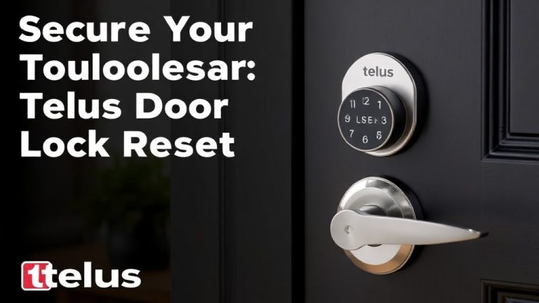 Secure Your Home in Minutes: The Ultimate Guide to a Seamless Telus Door Lock Reset