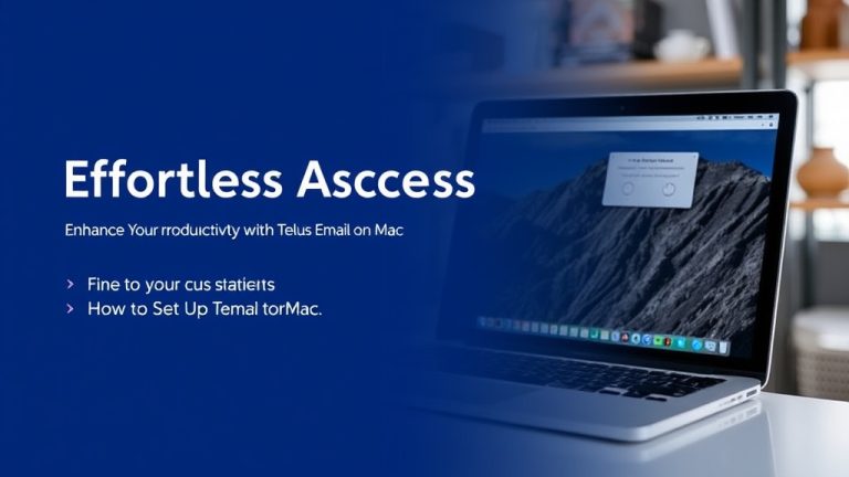 Effortless Access: Enhance Your Productivity with Telus Email on Mac