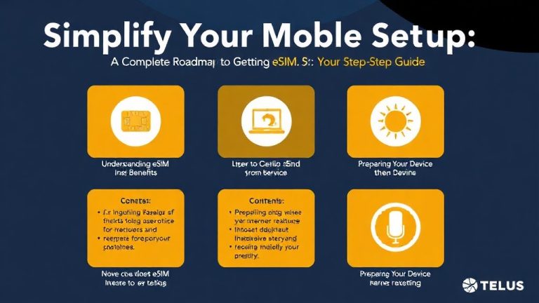 Simplify Your Mobile Setup: A Complete Roadmap to Getting eSIM from Telus