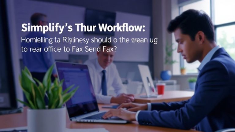 Simplify Your Workflow: How Telus Business Connect Send Fax Keeps Your Office Moving Forward