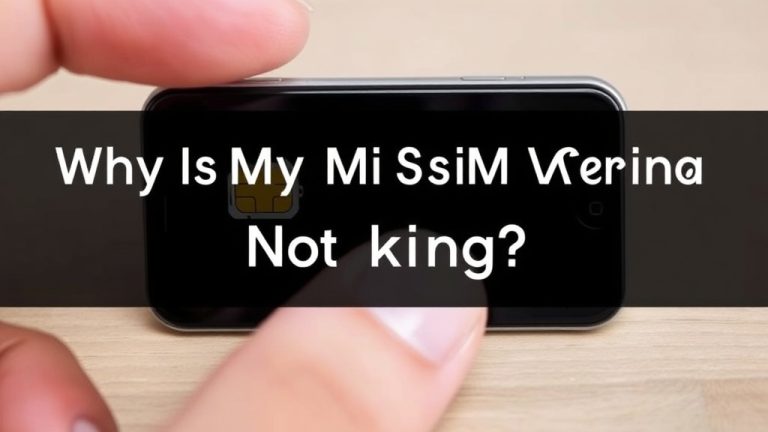 Solve the Mystery: Why Is My Sim Card Not Working iPhone and How to Fix It Quickly