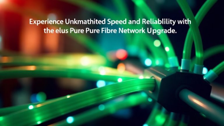 Experience Unmatched Speed and Reliability with the Telus Pure Fibre Network Upgrade
