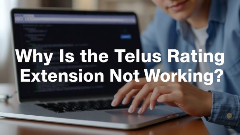 Why Is the Telus Rating Extension Not Working? Proven Strategies to Restore Functionality Quickly