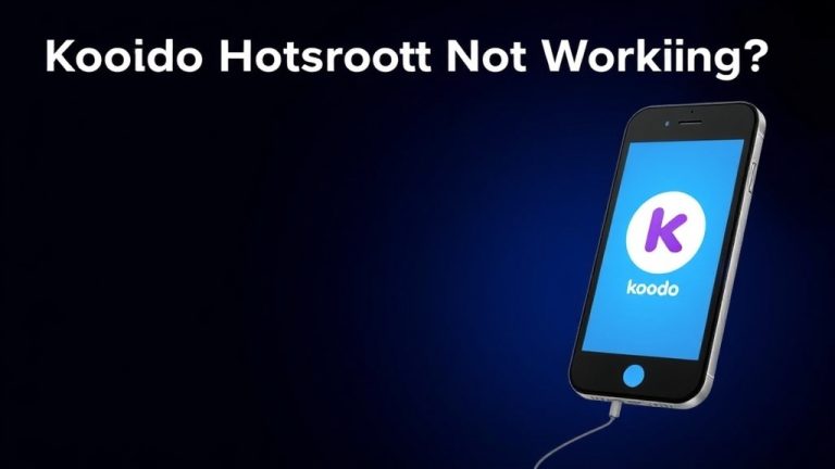 Koodo Hotspot Not Working? Proven Strategies to Restore Your Mobile Internet Instantly