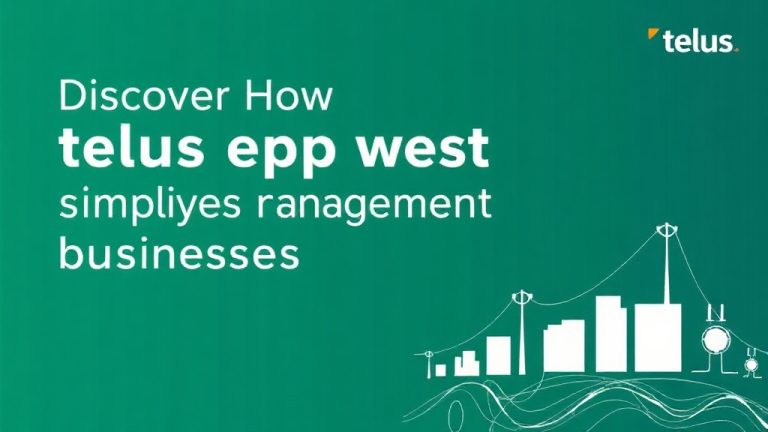 Discover How telus epp west Enhances Connectivity and Simplifies Management for Businesses