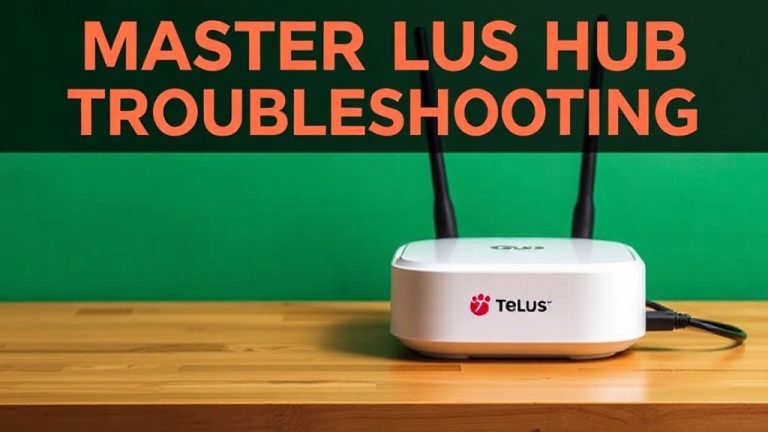 Master Telus Hub Troubleshooting: Expert Tips to Quickly Resolve Connectivity Challenges and Enhance Your Internet Experience
